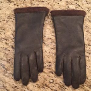 CHARTER CLUB LEATHER GLOVES